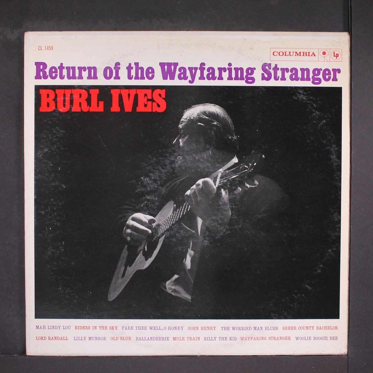 return of the wayfaring stranger by BURL IVES