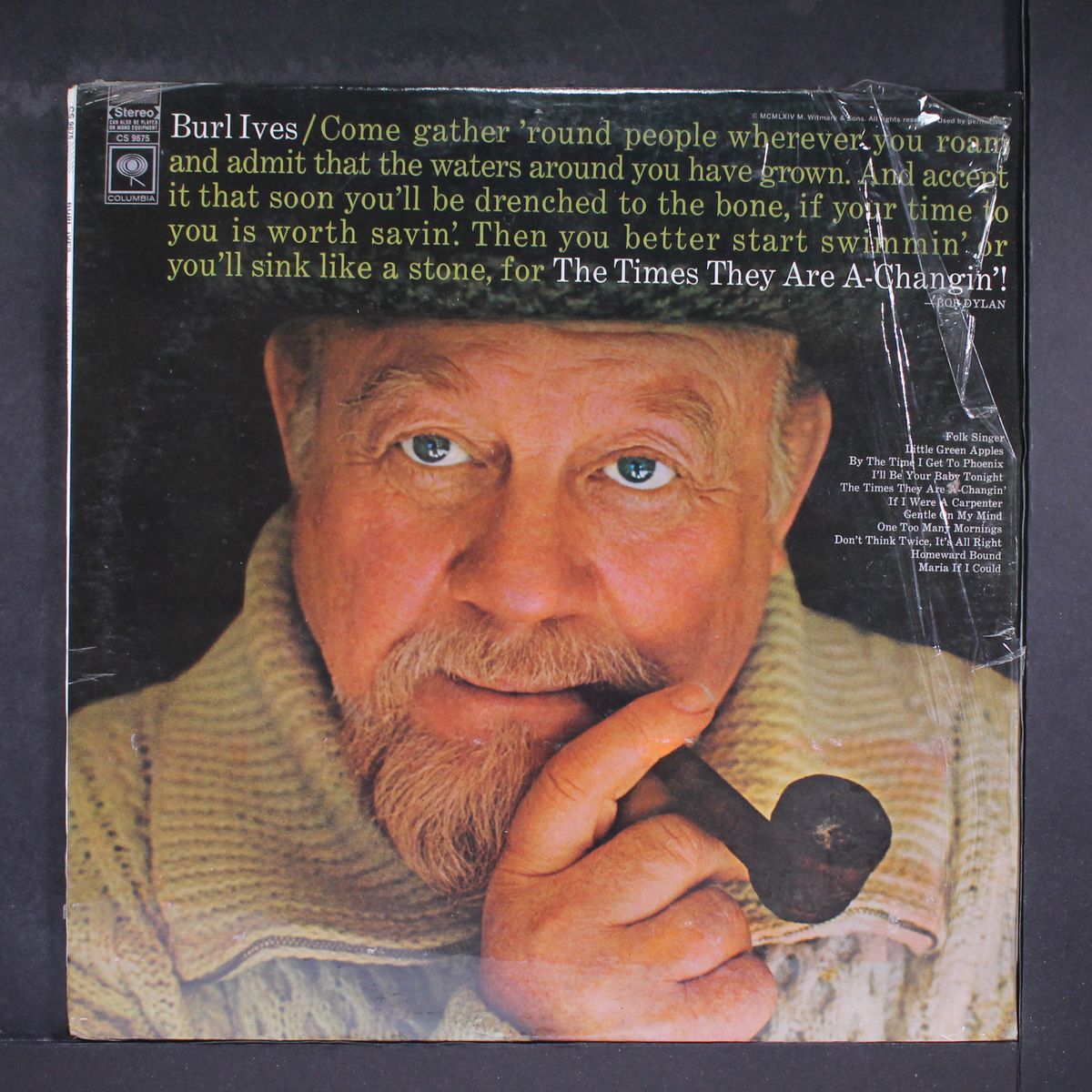 the times they are a-changin'! by BURL IVES