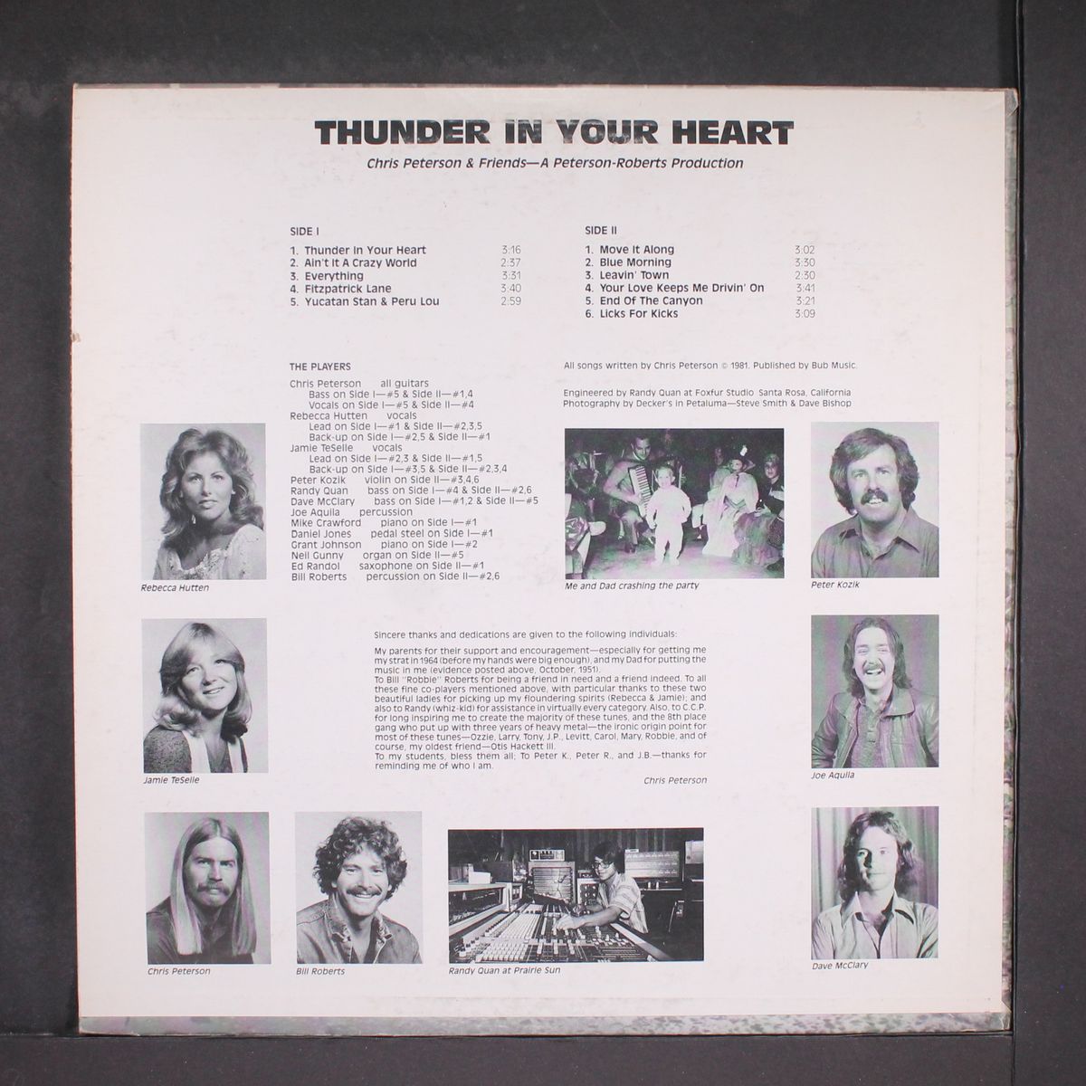 thunder in your heart by CHRIS PETERSON & FRIENDS