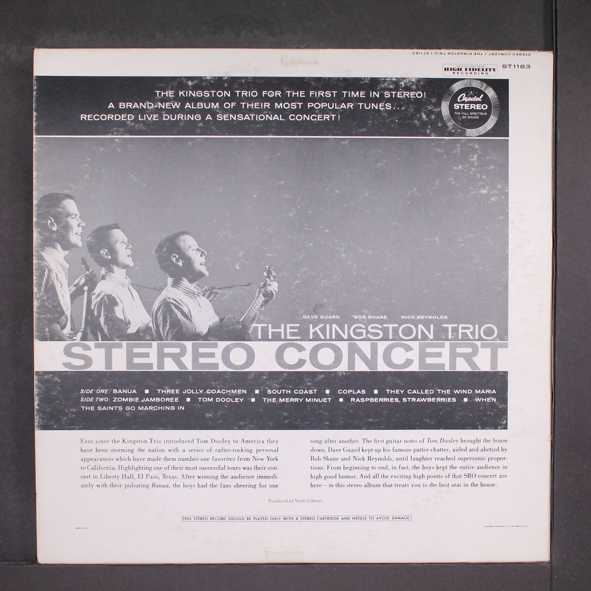 stereo concert by KINGSTON TRIO