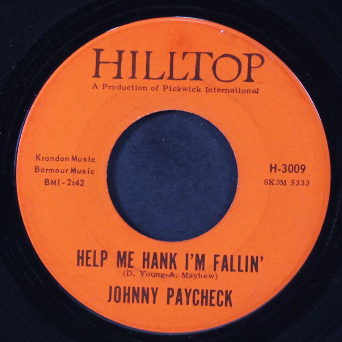 heartbreak tennessee / help me hank i'm fallin by JOHNNY PAYCHECK