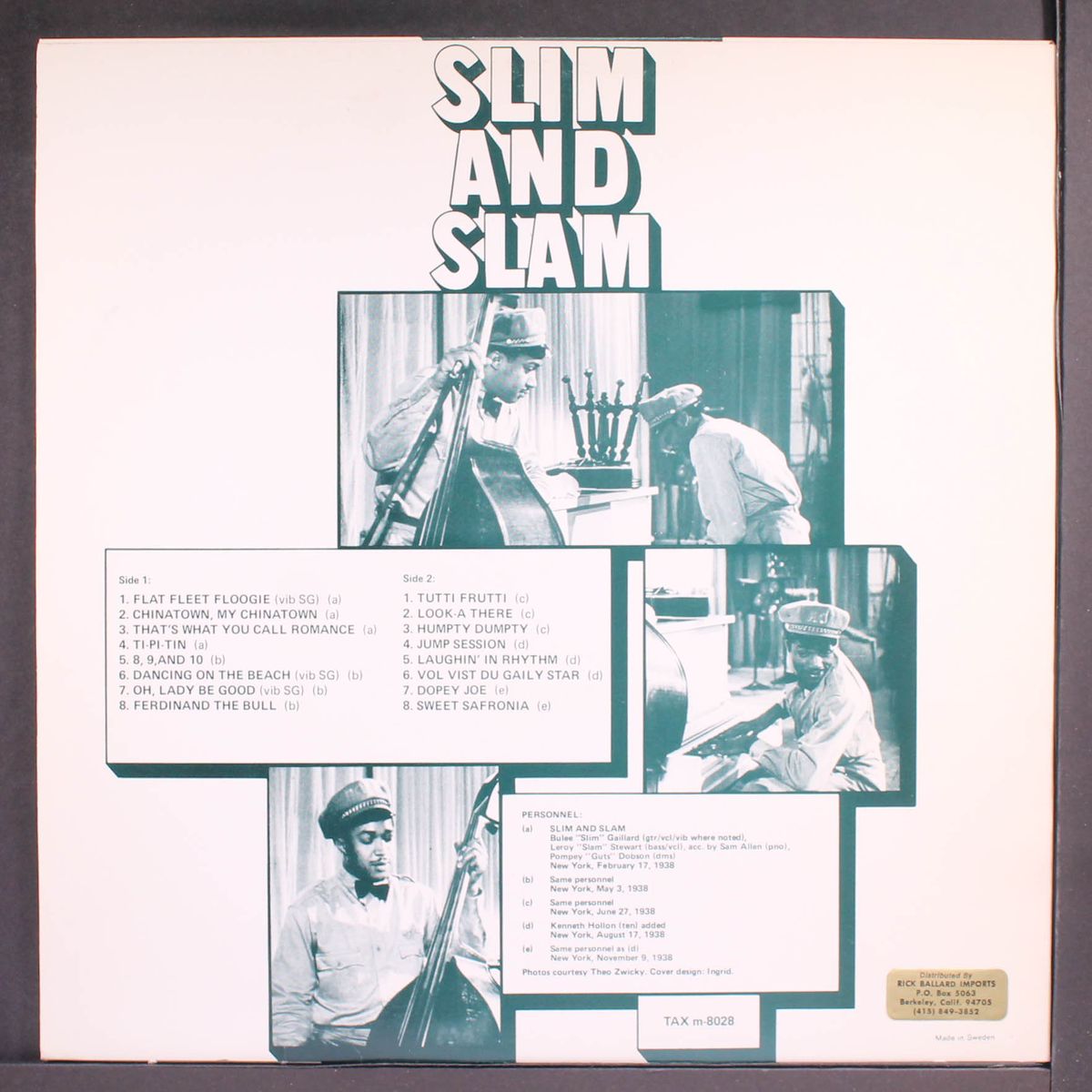 vol. 1 by SLIM & SLAM