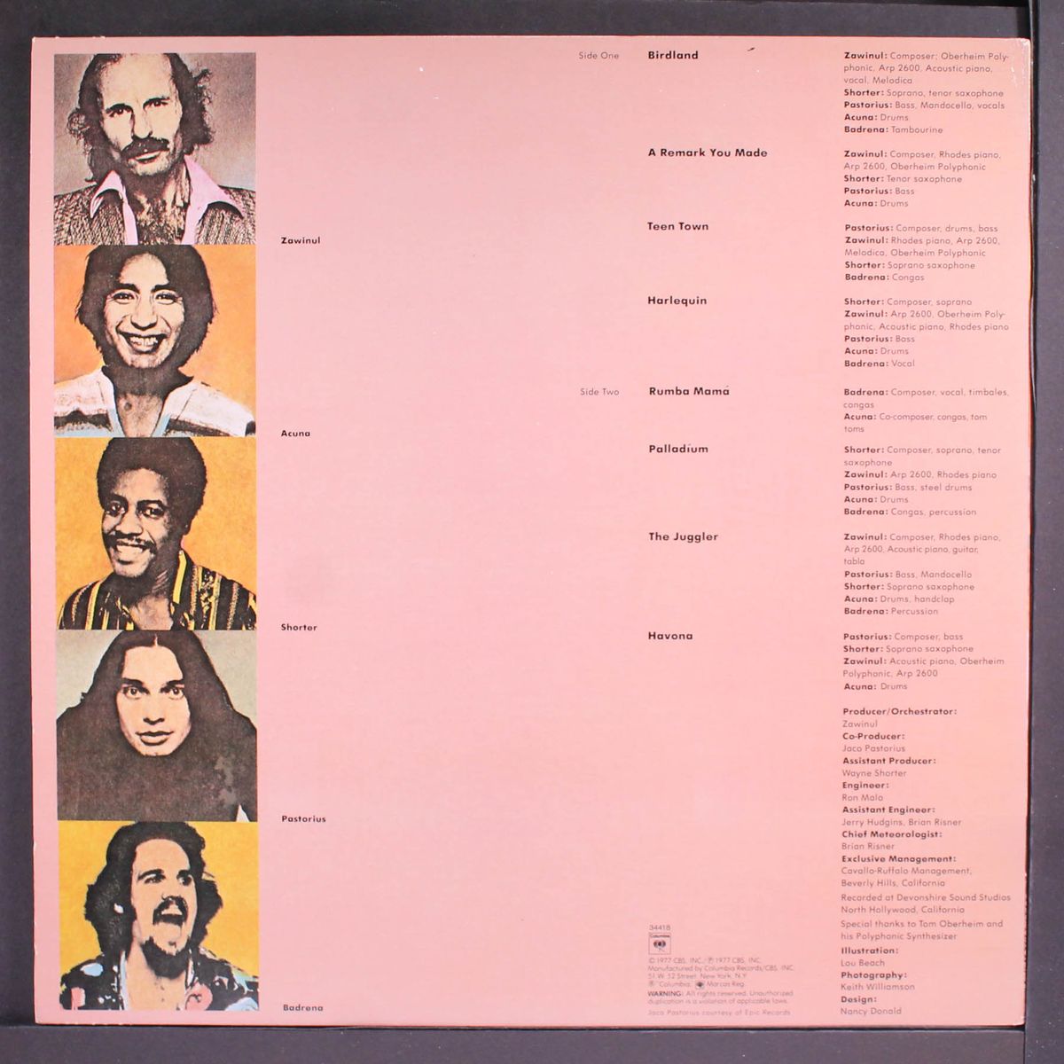 heavy weather by WEATHER REPORT