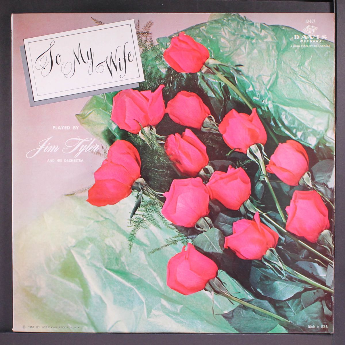 to my wife by JIM TYLER