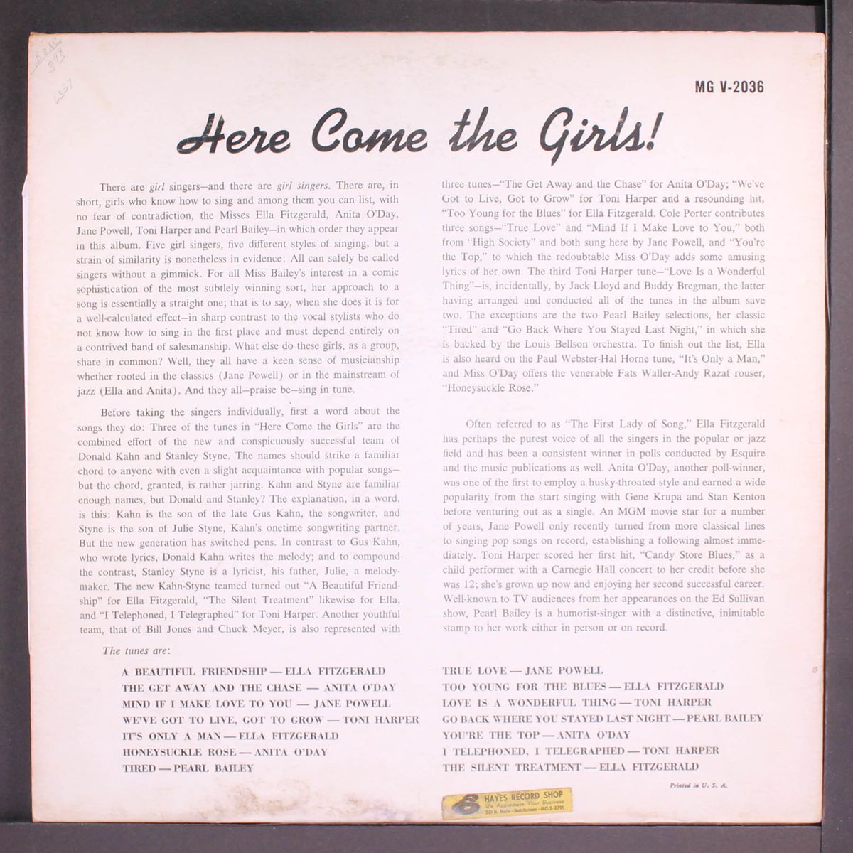 here come the girls by VARIOUS