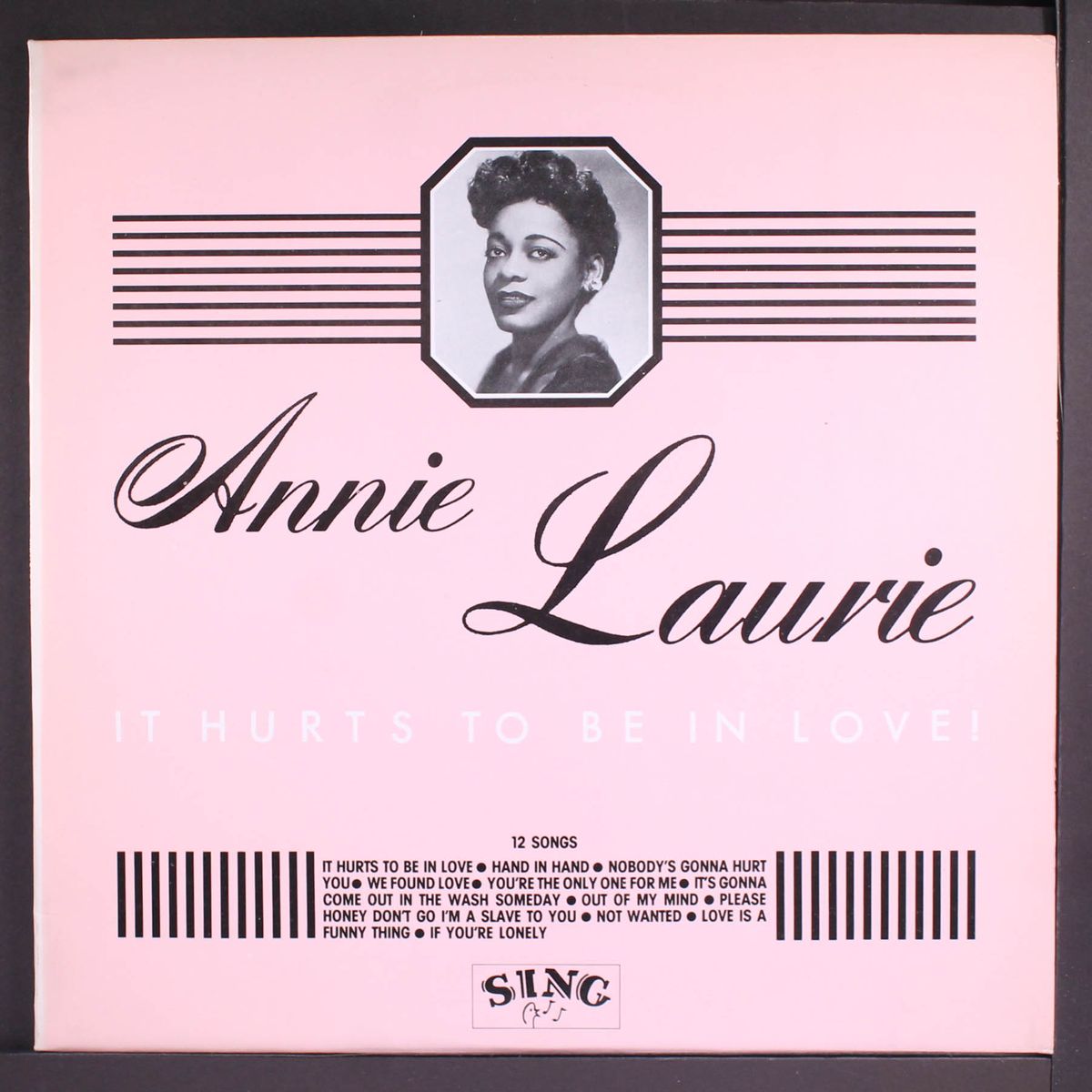 it hurts to be in love by ANNIE LAURIE
