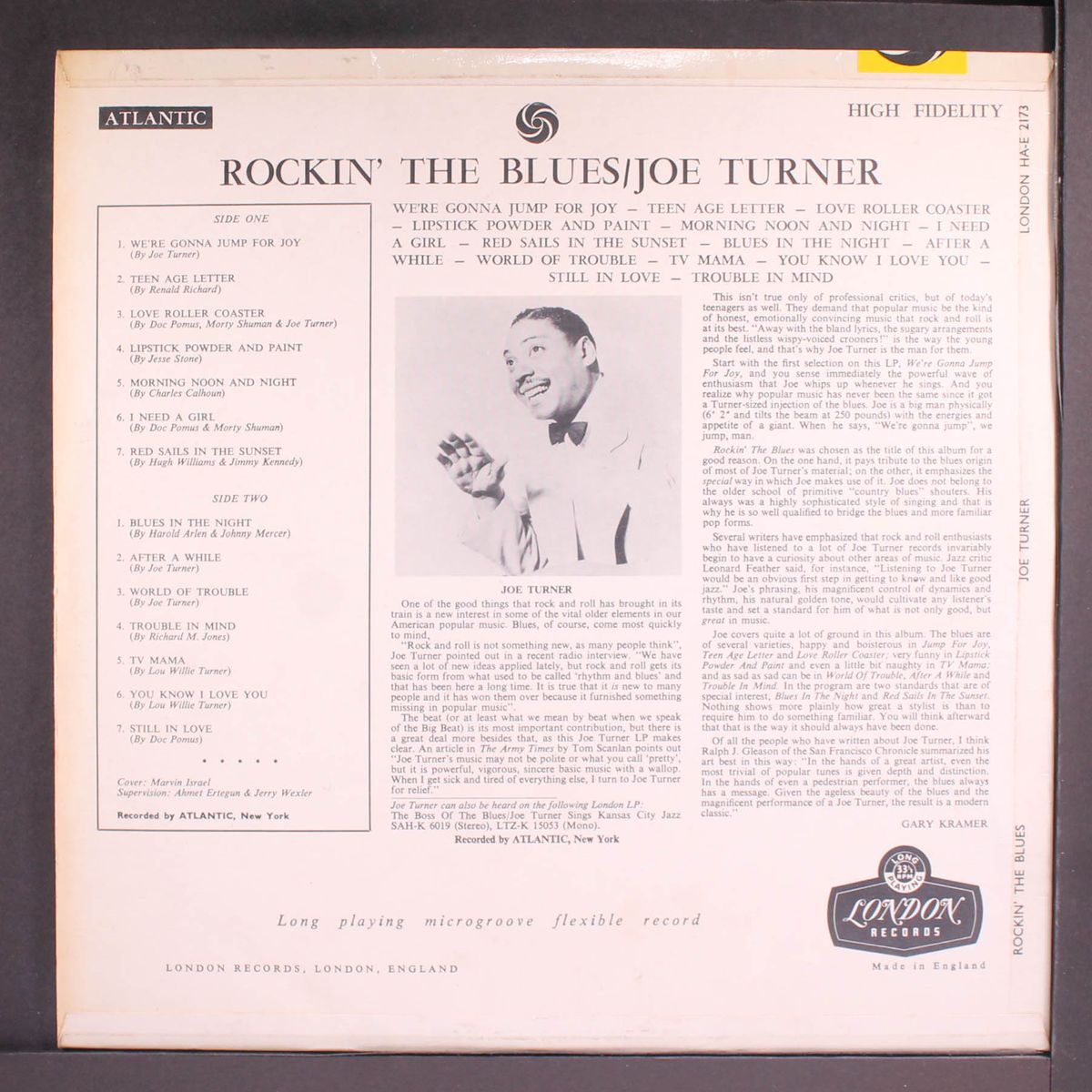 rockin' the blues by JOE TURNER