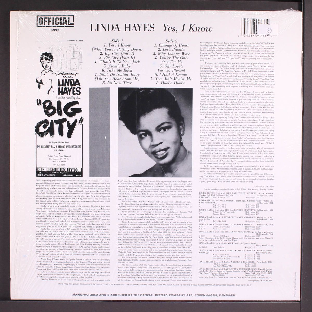 yes, i know by LINDA HAYES