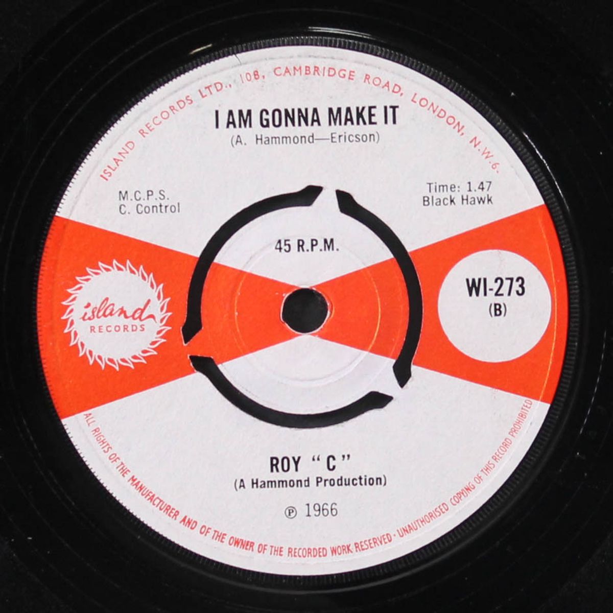 shotgun wedding / i am gonna make it by ROY C