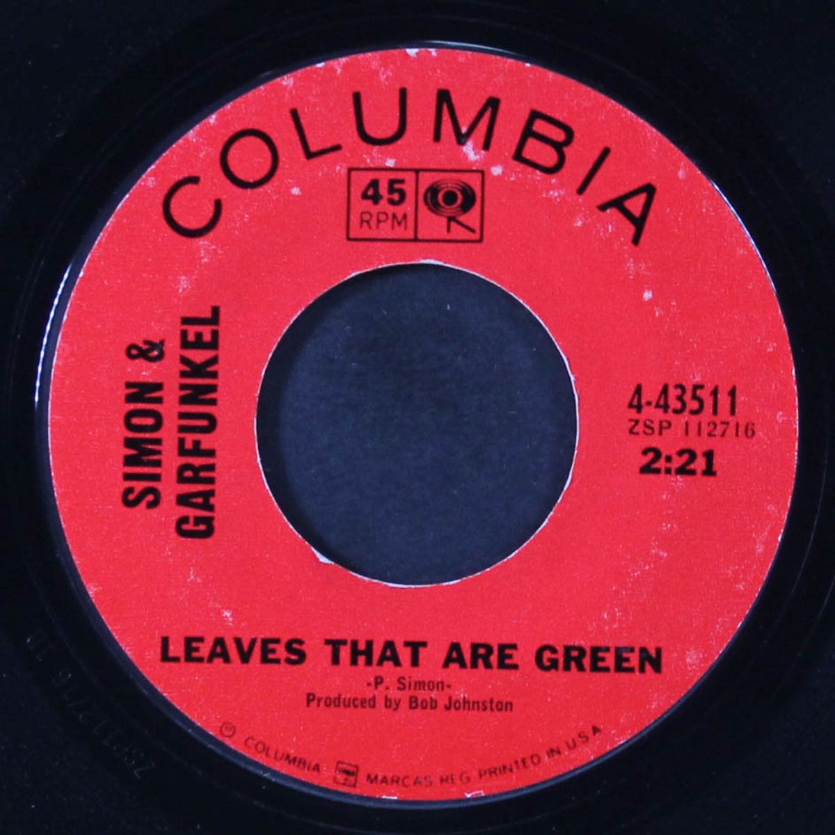 homeward bound / leaves that are green by SIMON & GARFUNKEL