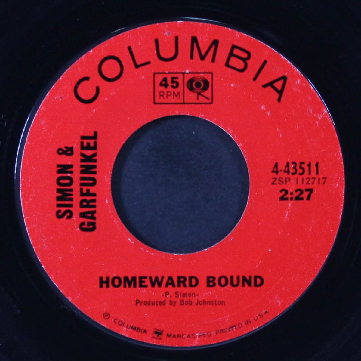 homeward bound / leaves that are green by SIMON & GARFUNKEL