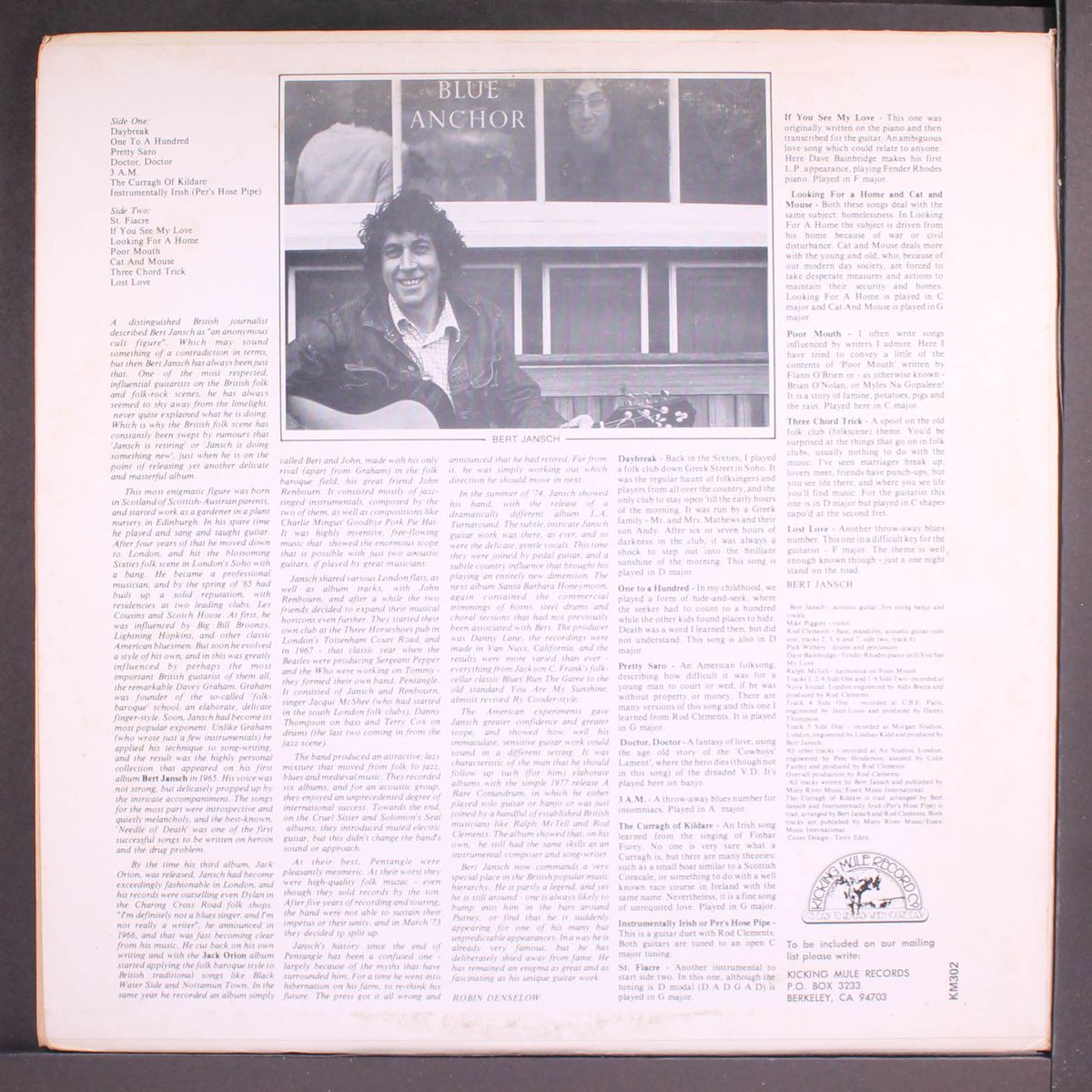 a rare conundrum by BERT JANSCH