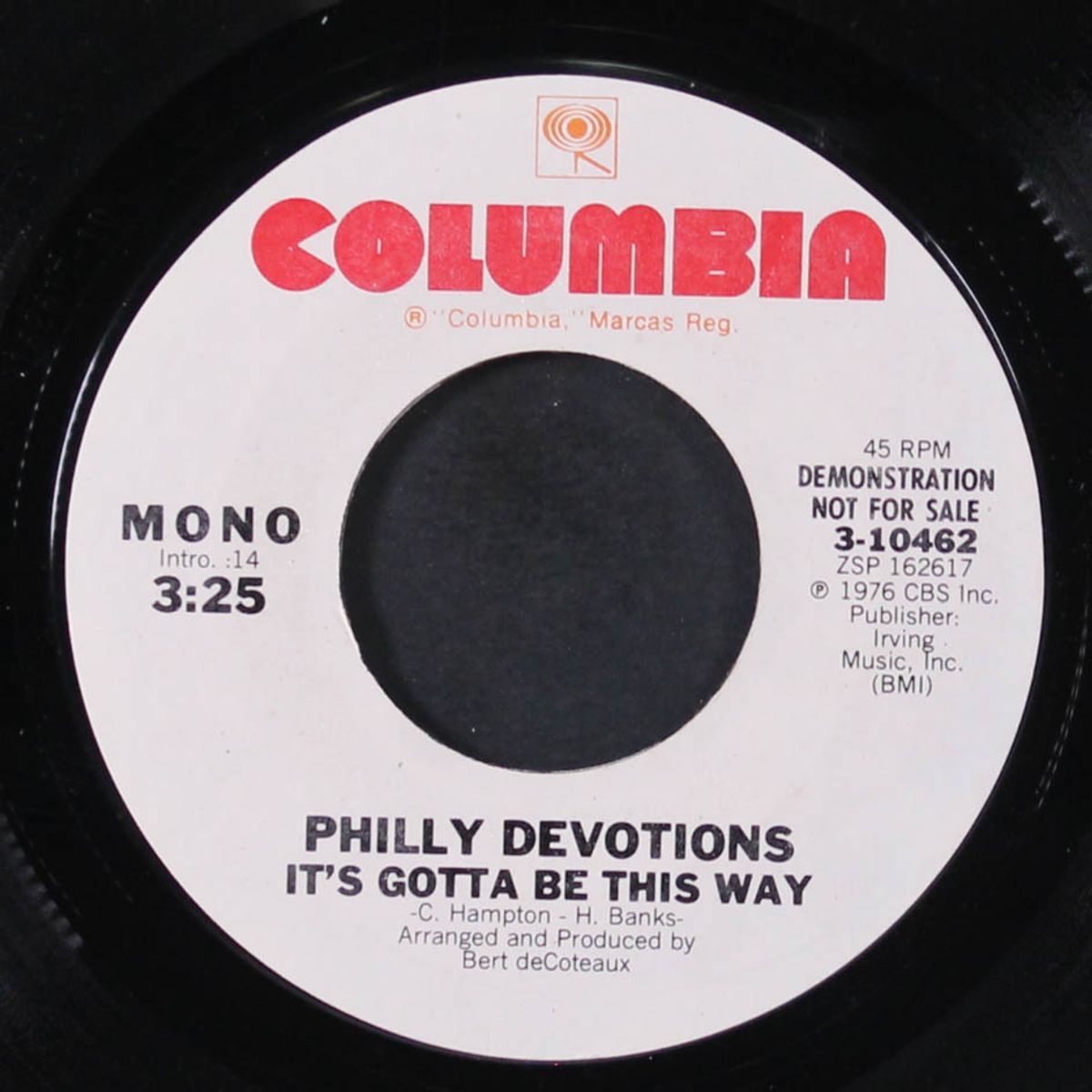it's gotta be this way / mono by PHILLY DEVOTIONS