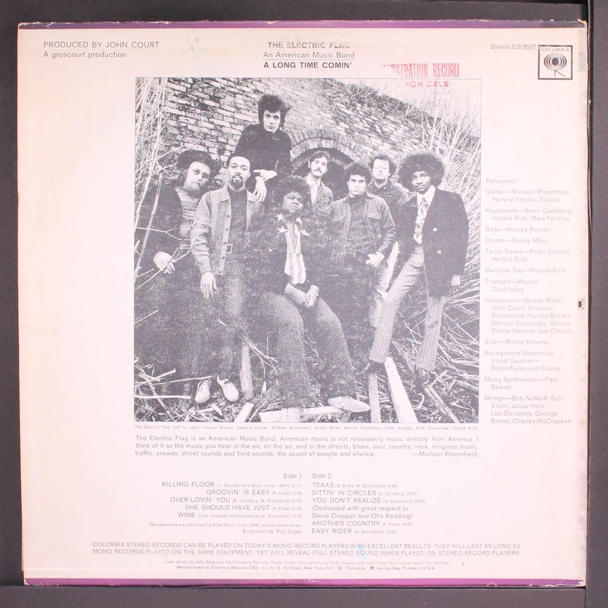 a long time comin' by ELECTRIC FLAG