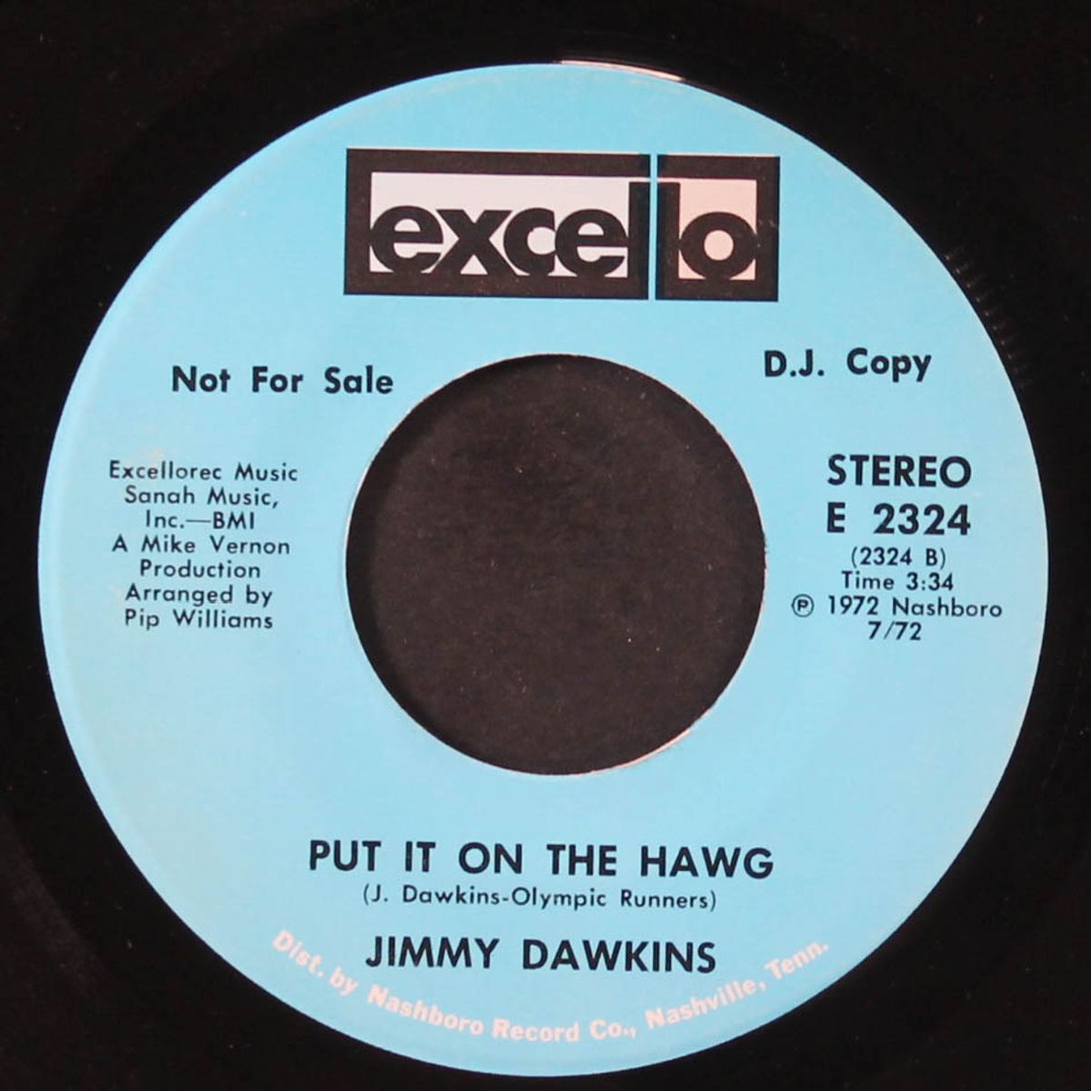 put it on the hawg / things i used to do by JIMMY DAWKINS