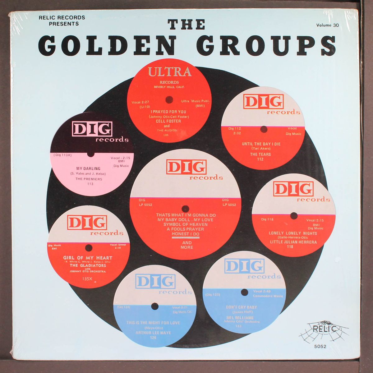 golden groups, vol. 30 dig records by VARIOUS