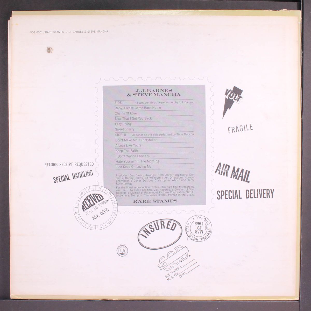 rare stamps by JOHNNIE TAYLOR