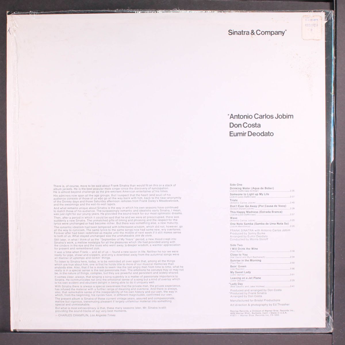 sinatra & company by FRANK SINATRA