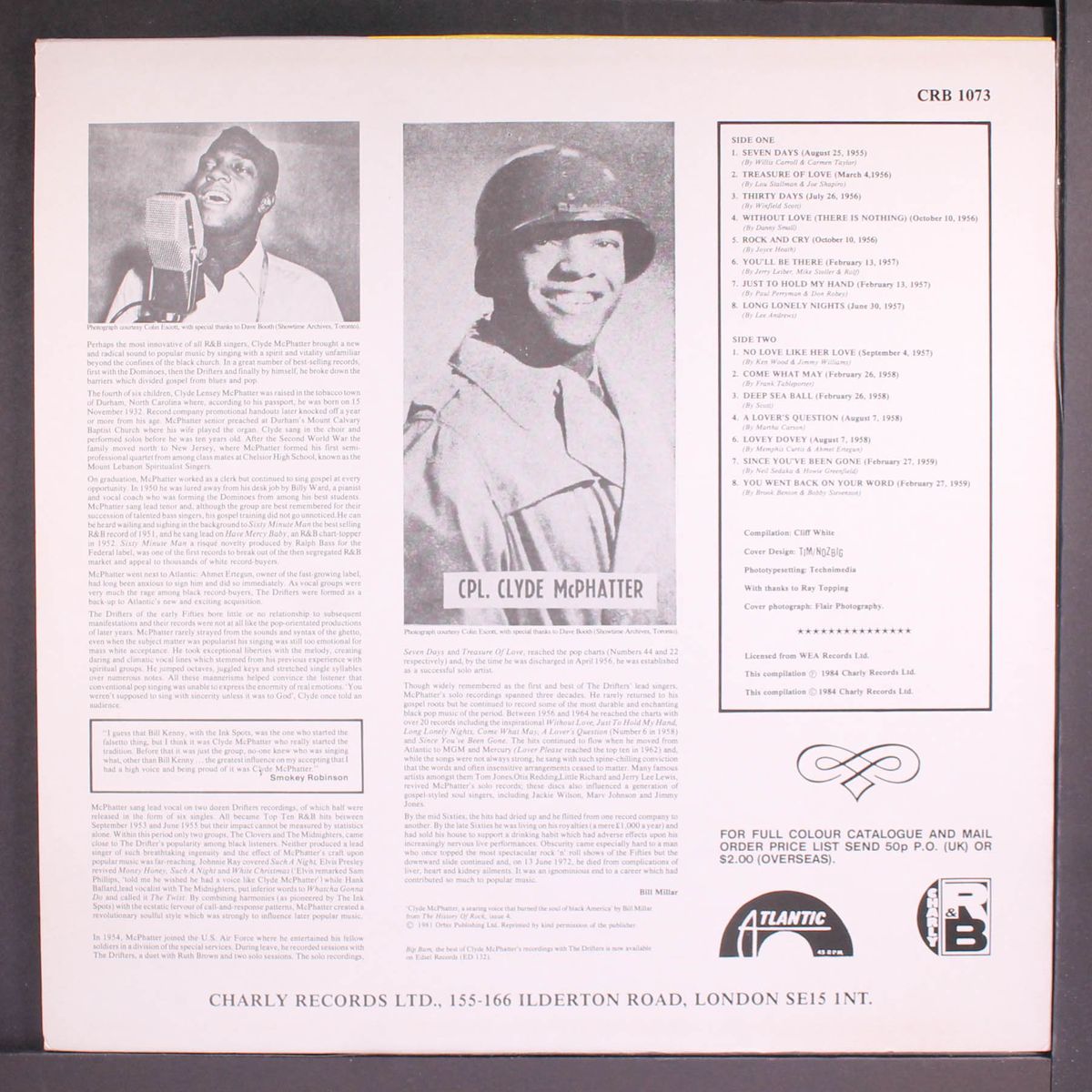 rock and cry by CLYDE MCPHATTER