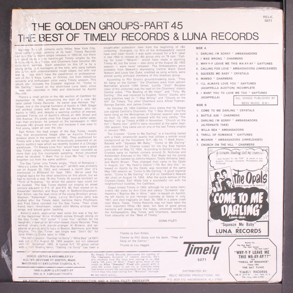 golden groups, vol. 45 by VARIOUS