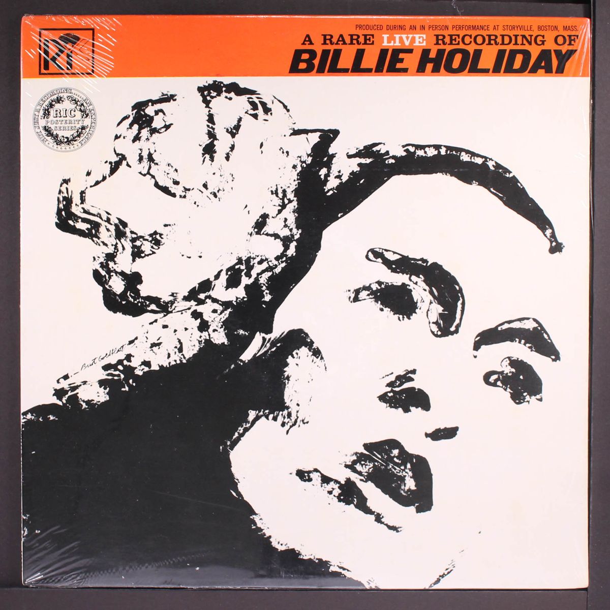 a rare "live" recording by BILLIE HOLIDAY