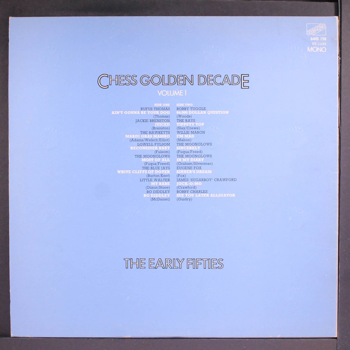 chess golden decade, the early fifties by VARIOUS