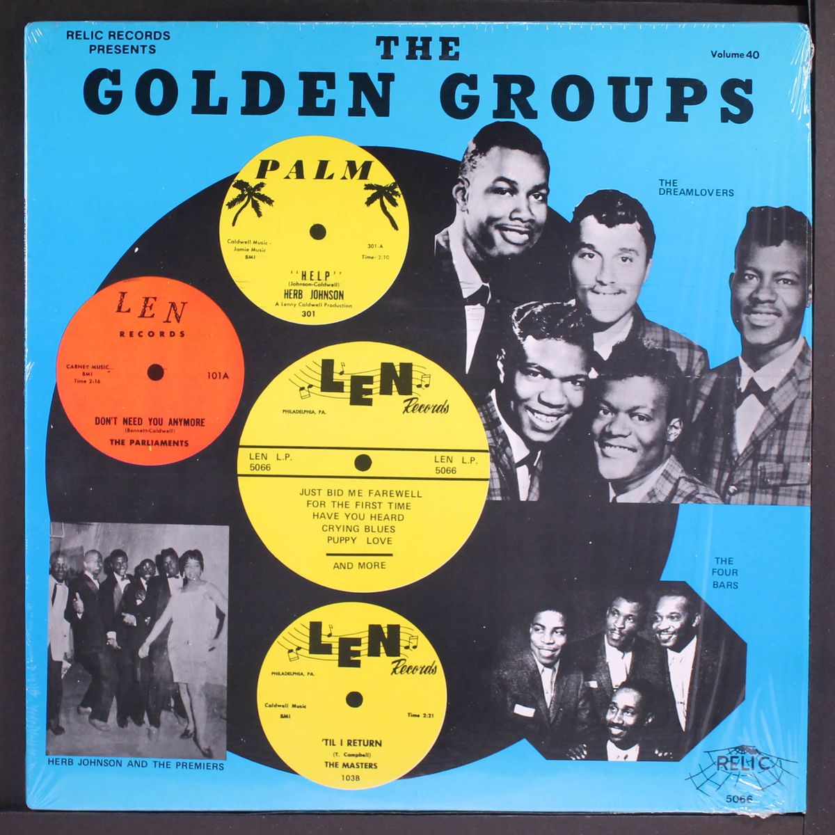 golden groups pt. 40 the best of len records by VARIOUS