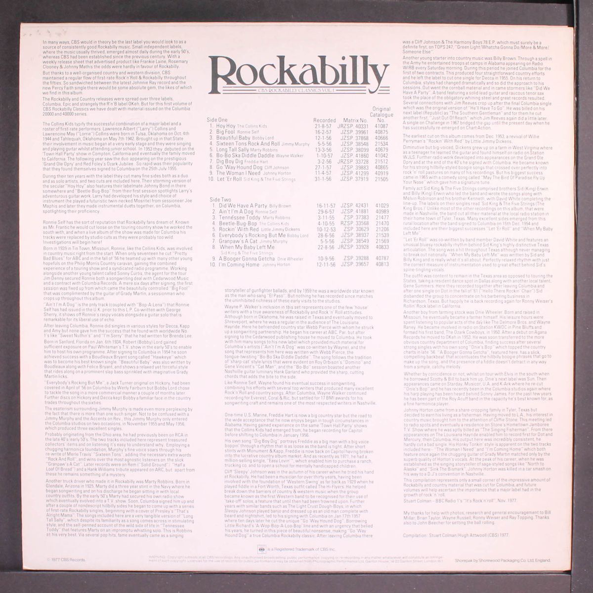 rockabilly, vol. 1 by VARIOUS