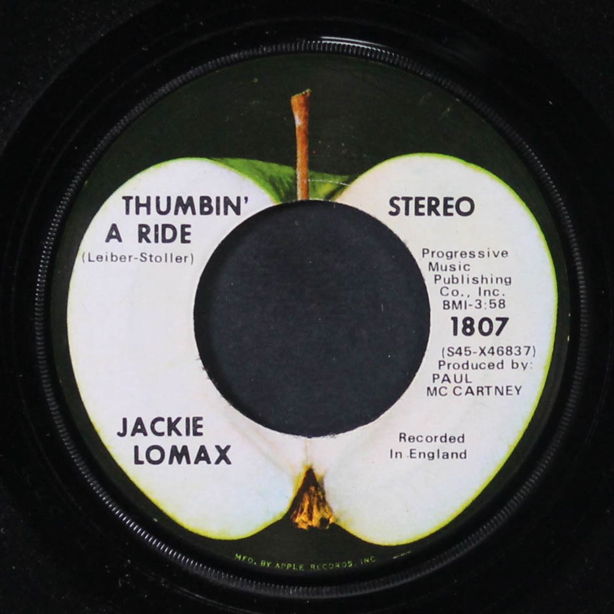 new day / thumbin' a ride by JACKIE LOMAX