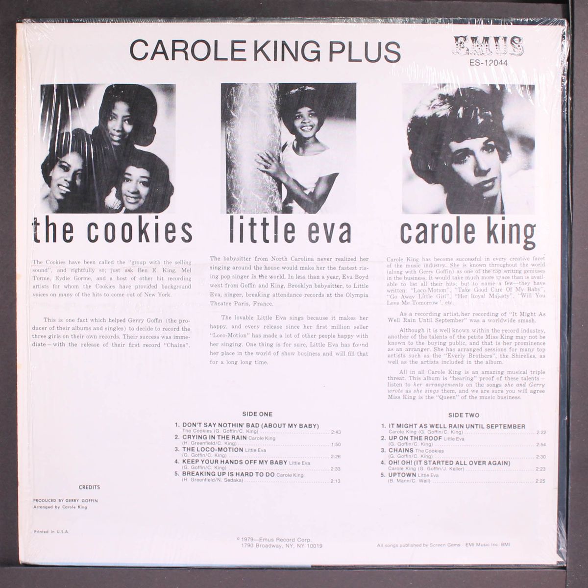 carole king plus by VARIOUS