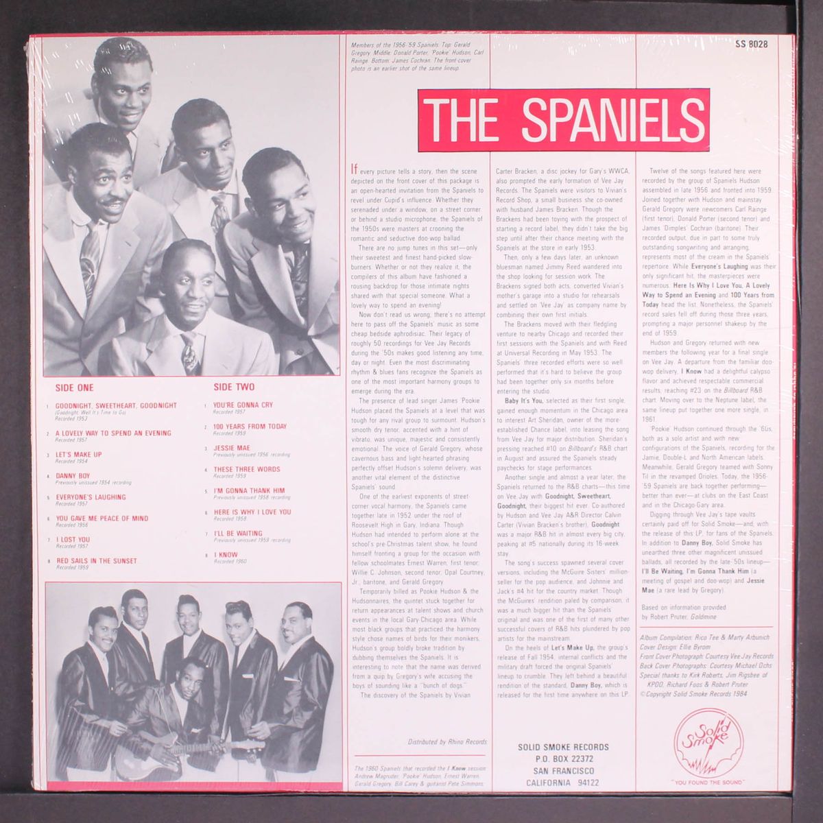 16 soulful serenades by SPANIELS