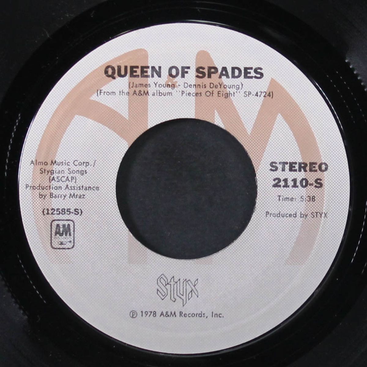 sing for the day / queen of spades by STYX
