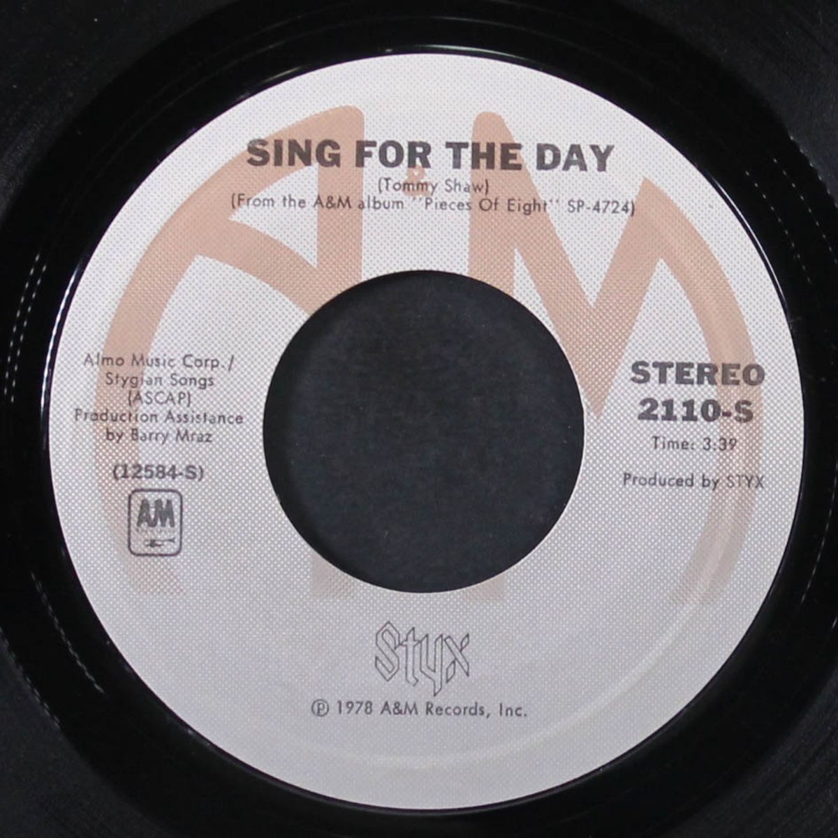 sing for the day / queen of spades by STYX