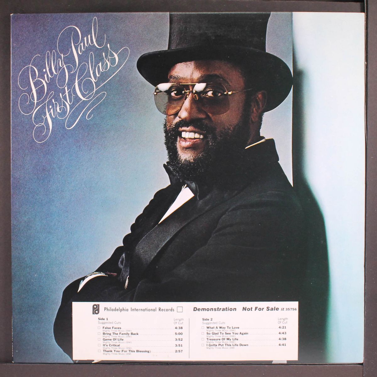 first class by BILLY PAUL