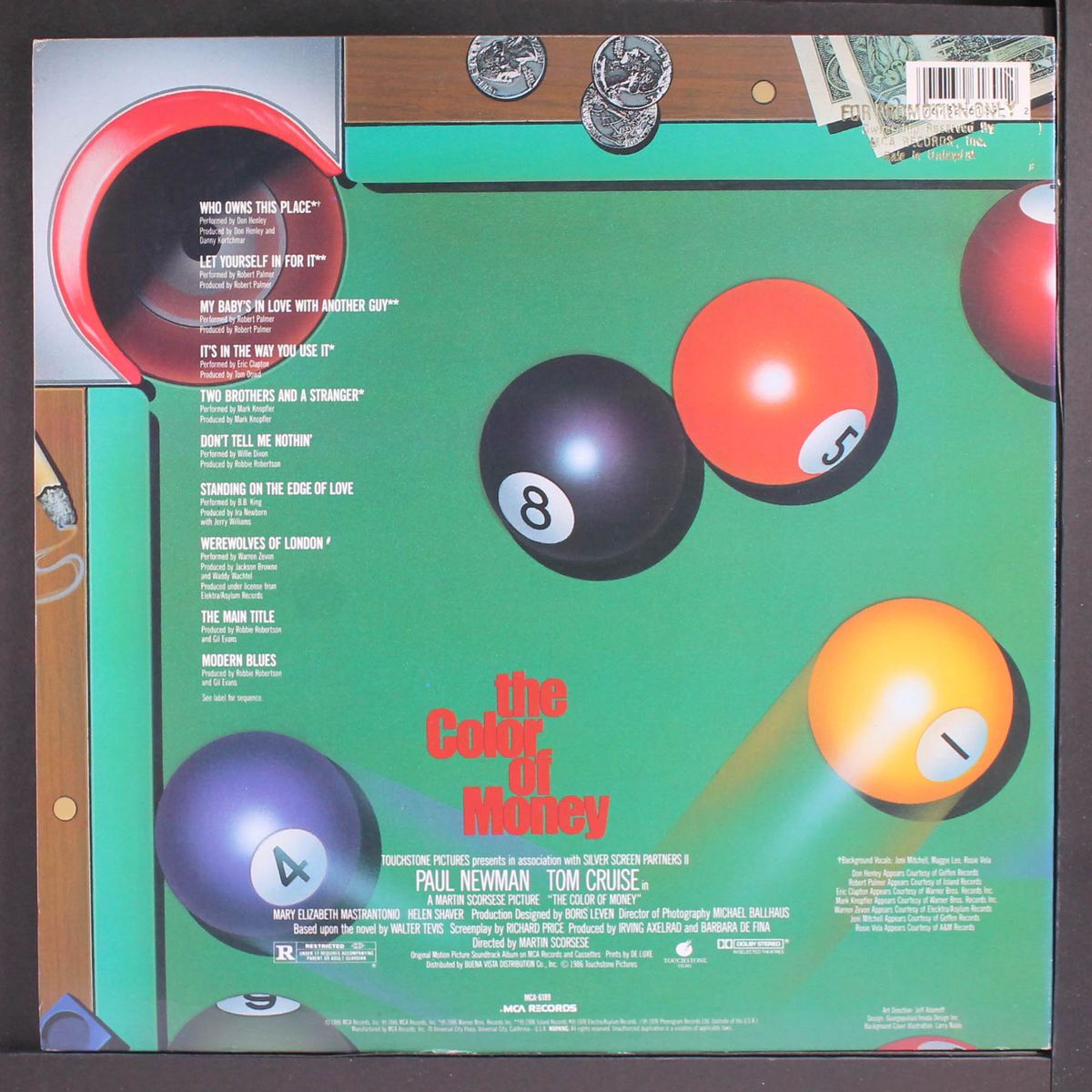 the color of money by SOUNDTRACK