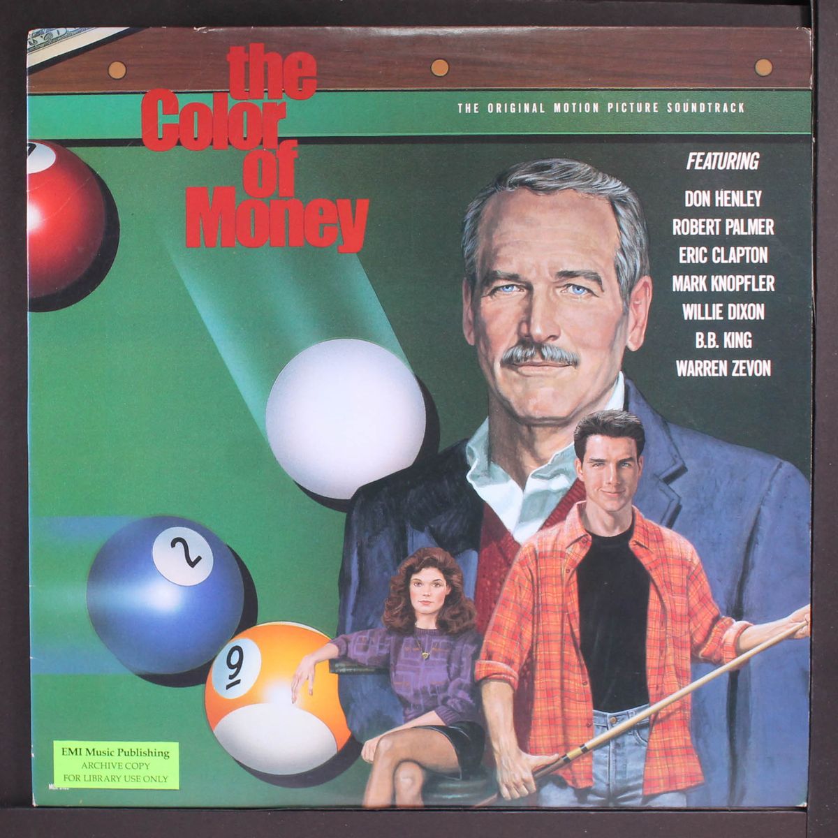 the color of money by SOUNDTRACK