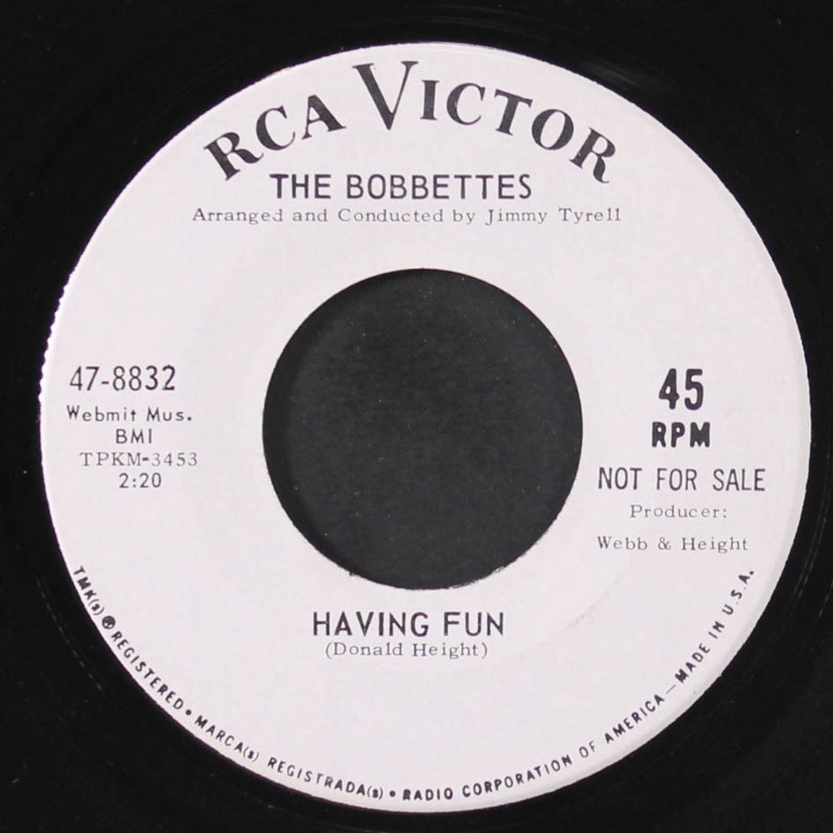 i've gotta face the world / having fun by BOBBETTES