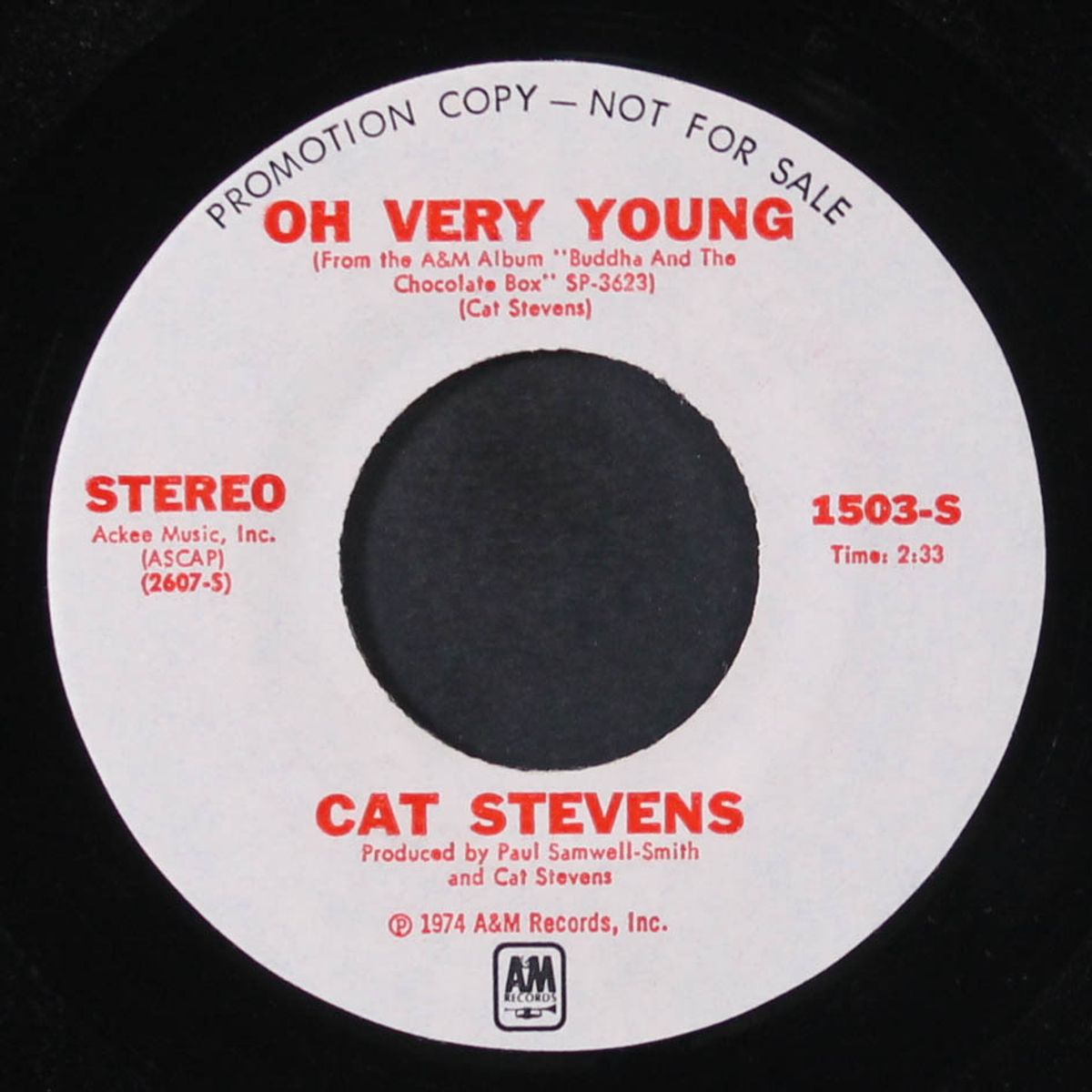 oh very young / mono by CAT STEVENS
