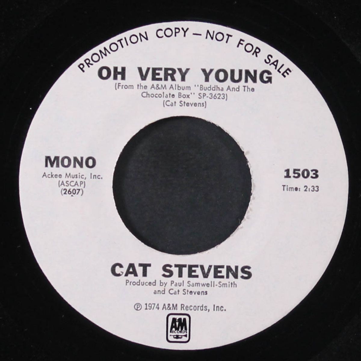 oh very young / mono by CAT STEVENS