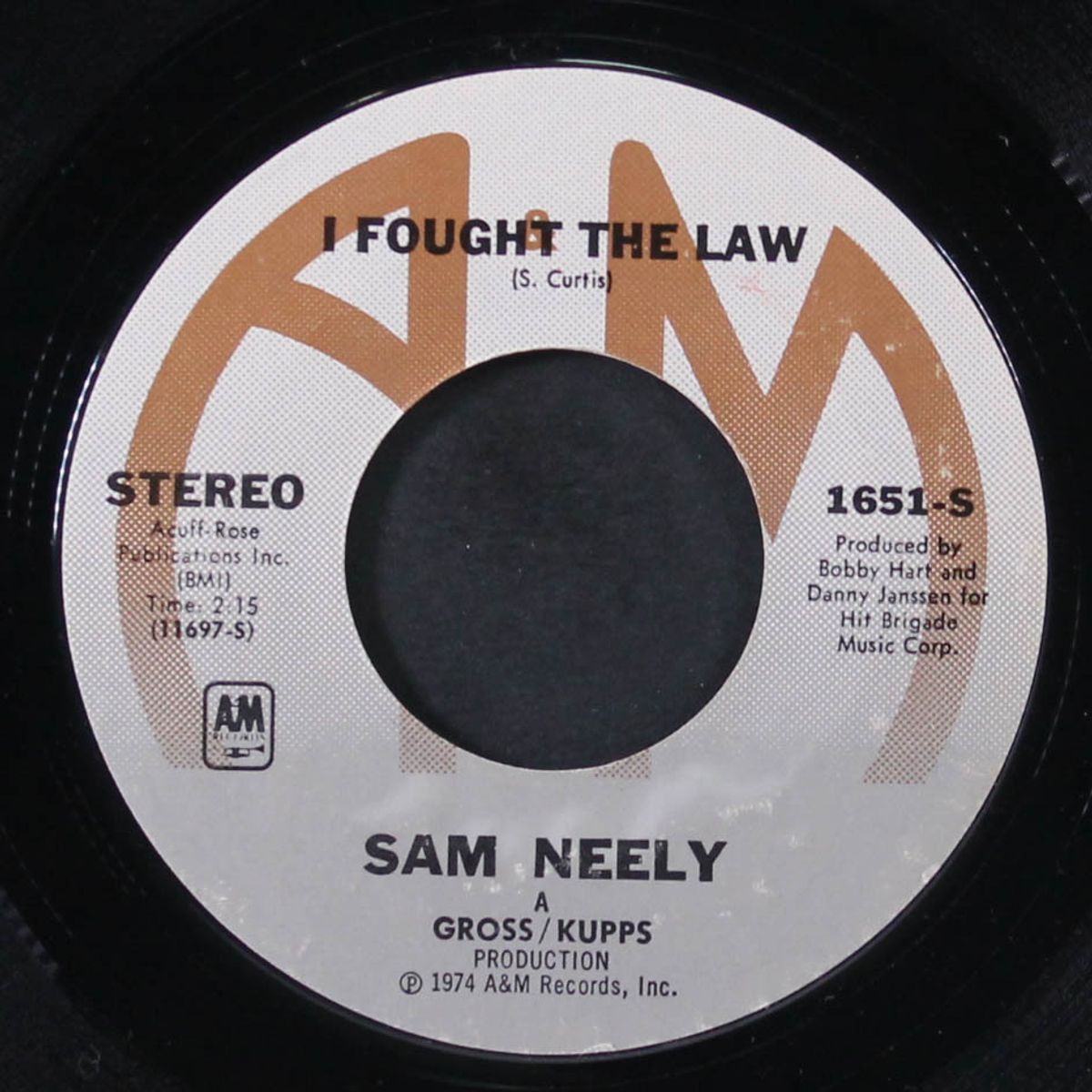 i fought the law / mono by SAM NEELY