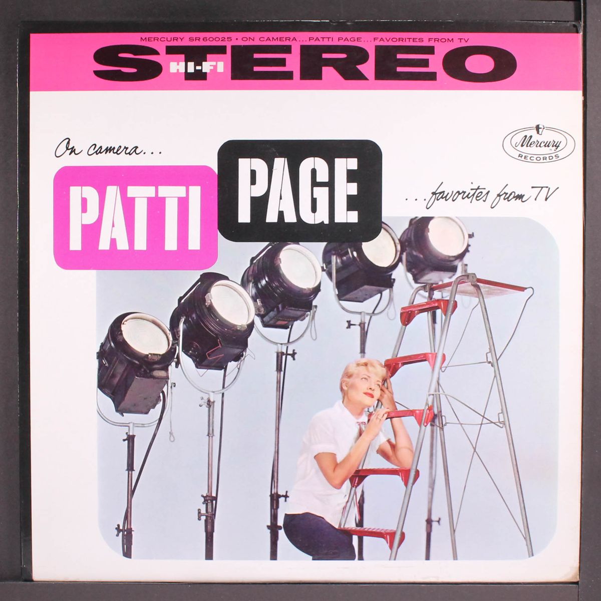 on camera, favorites from tv by PATTI PAGE