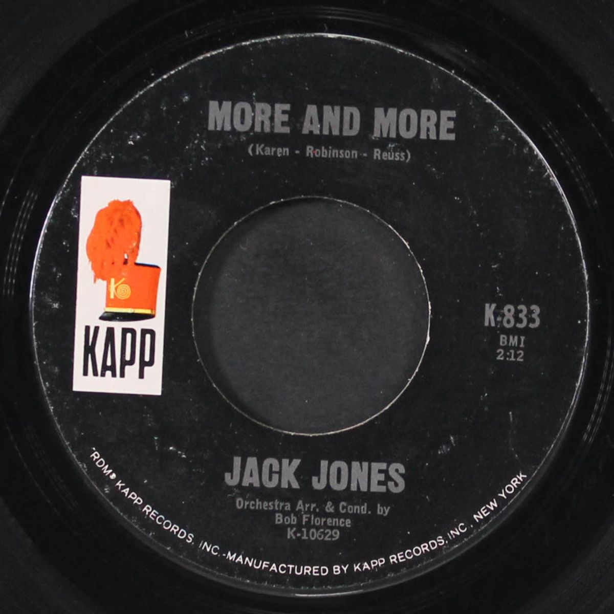 now i know by JACK JONES