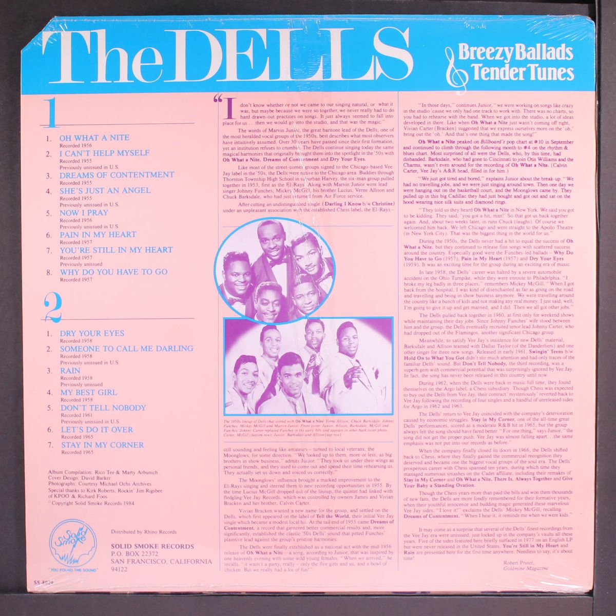 breezy ballads & tender tunes by DELLS