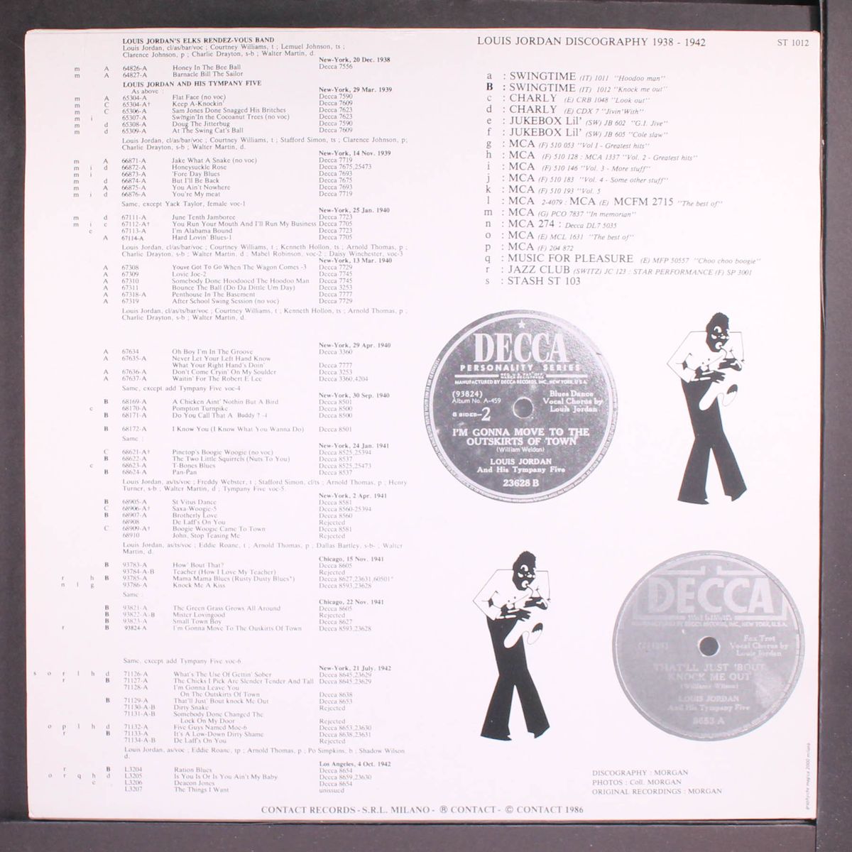 knock me out, vol. 2 by LOUIS JORDAN