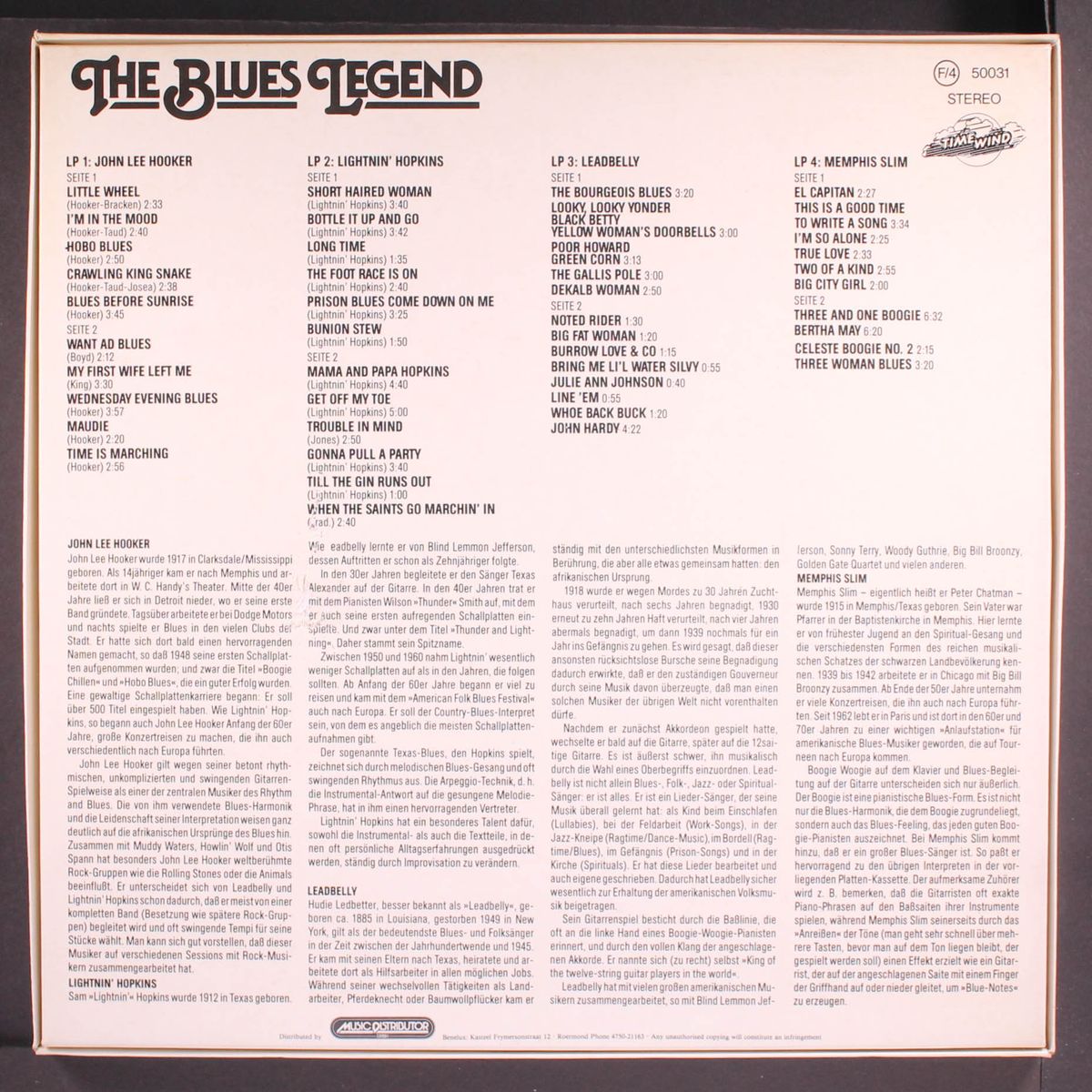 the blues legend by VARIOUS