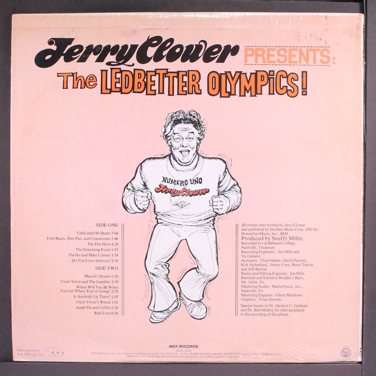 the ledbetter olympics by JERRY CLOWER