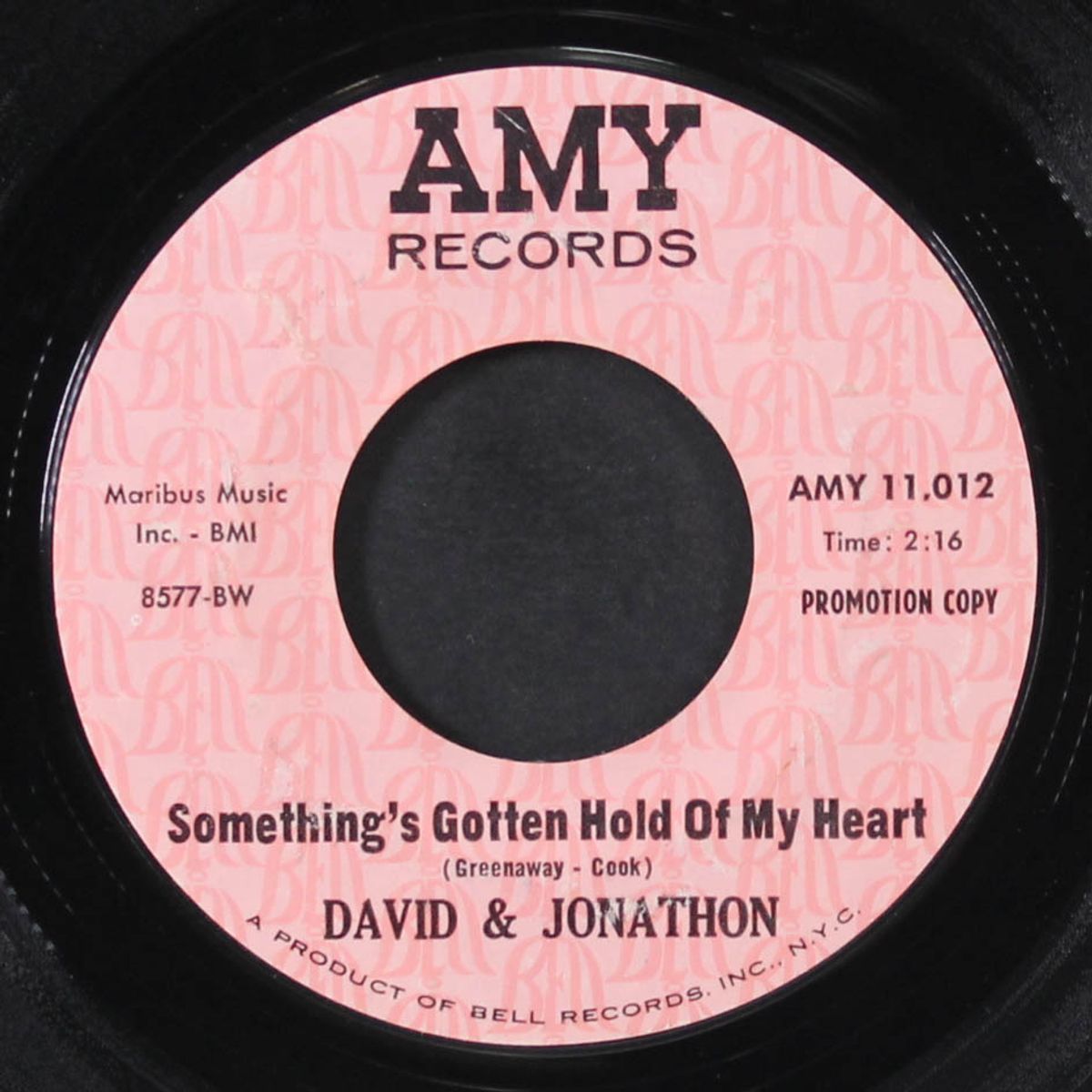 somethings gotten hold of my heart by DAVID & JONATHAN