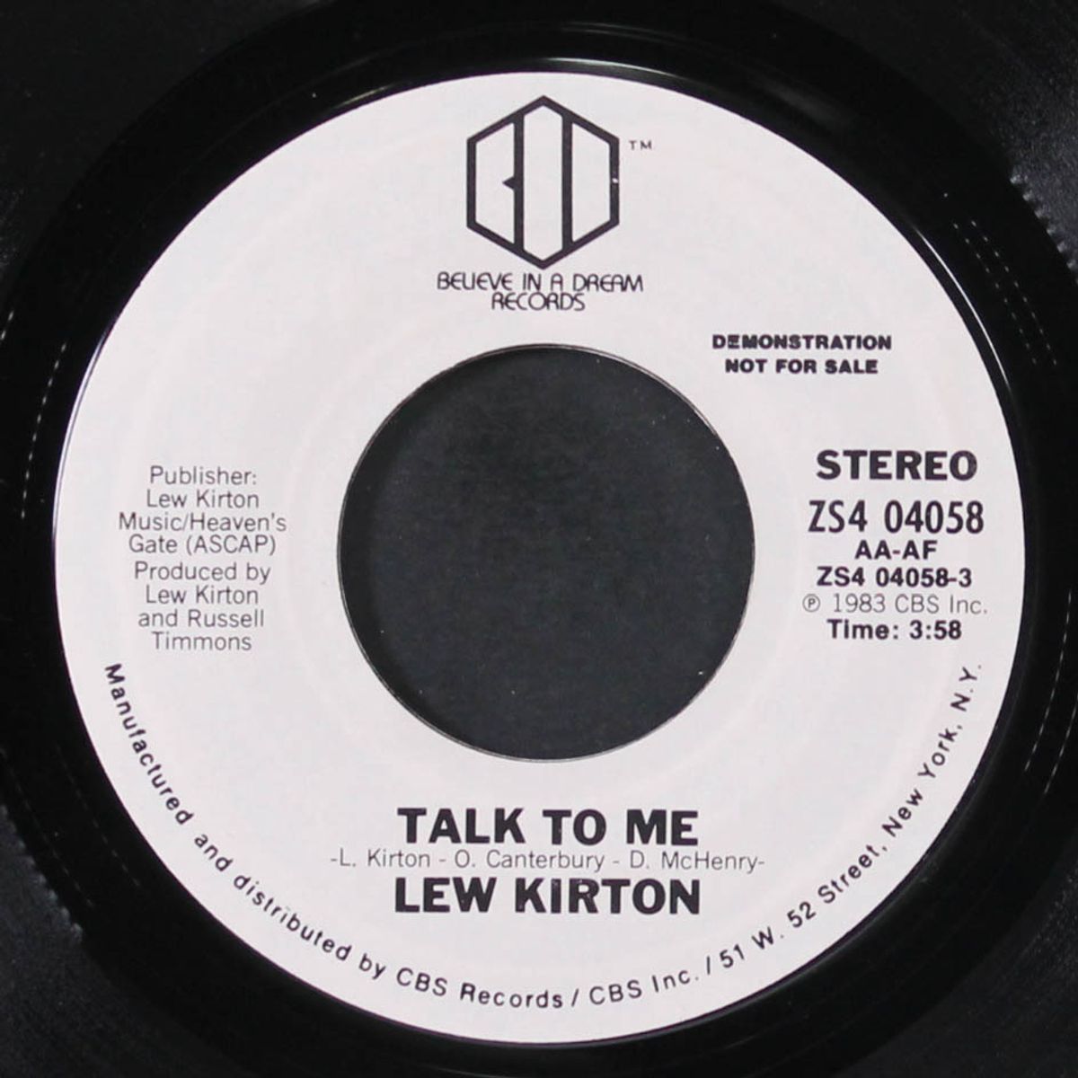 talk to me / instro by LEW KIRTON
