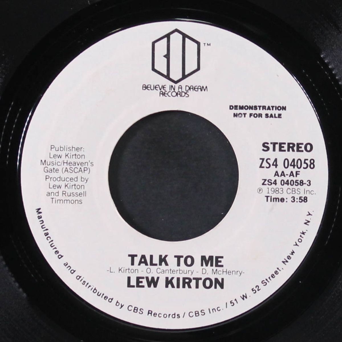 talk to me / instro by LEW KIRTON