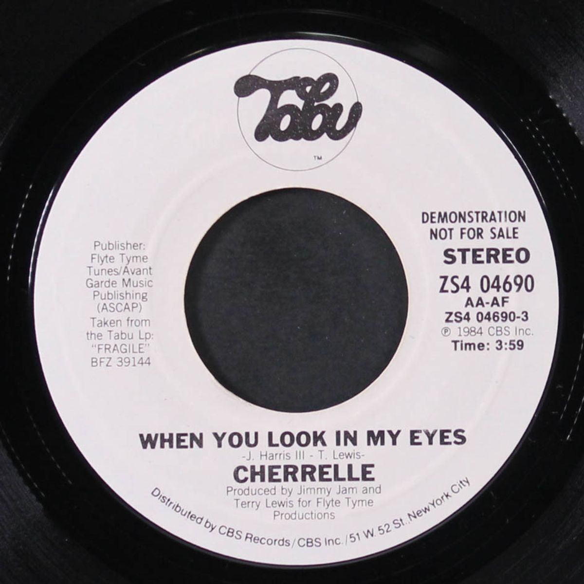when you look in my eyes / same by CHERRELLE